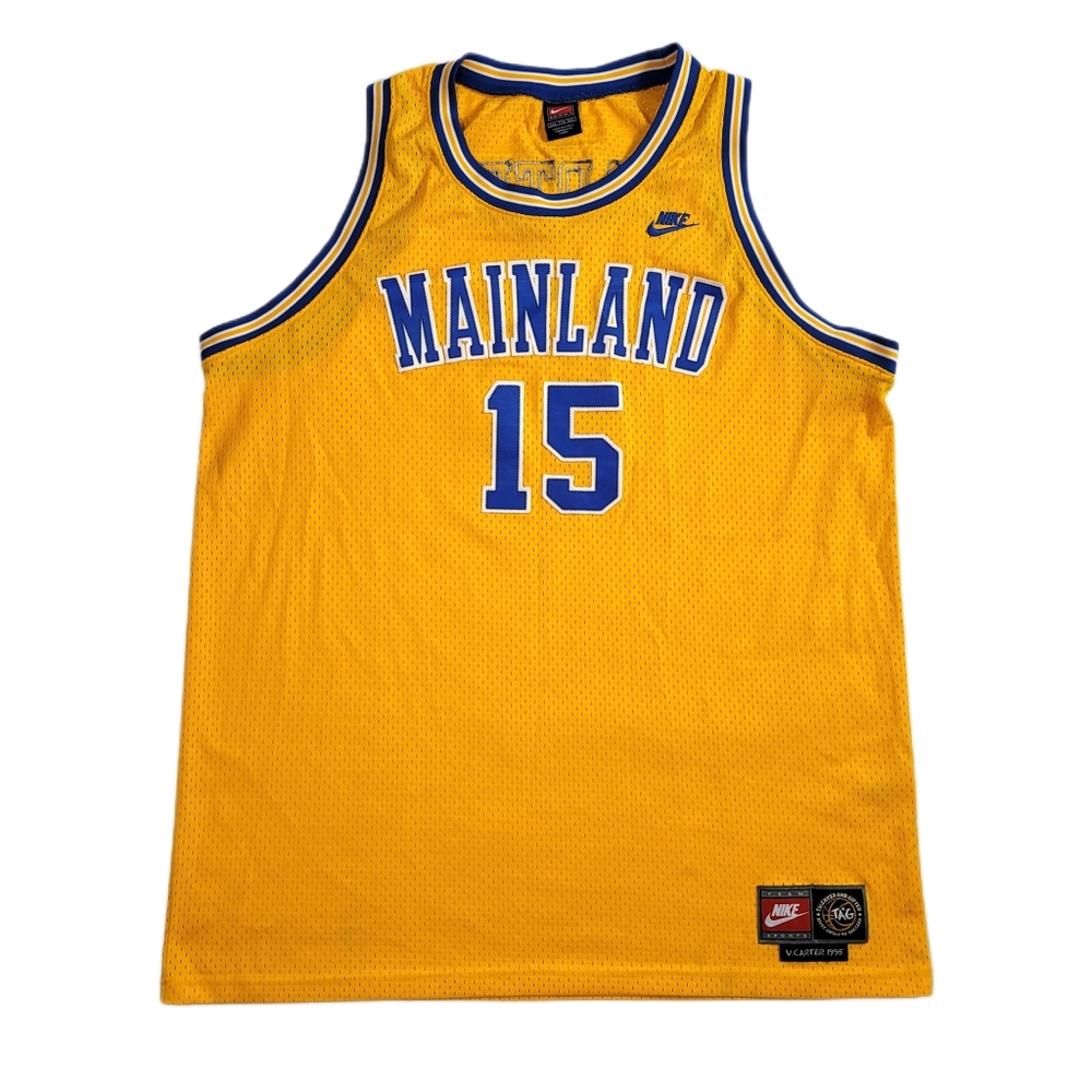 RARE Vintage Nike 1995 Mainland Bucs High School Vince Carter #15 Jersey XXL - Picture 1 of 11